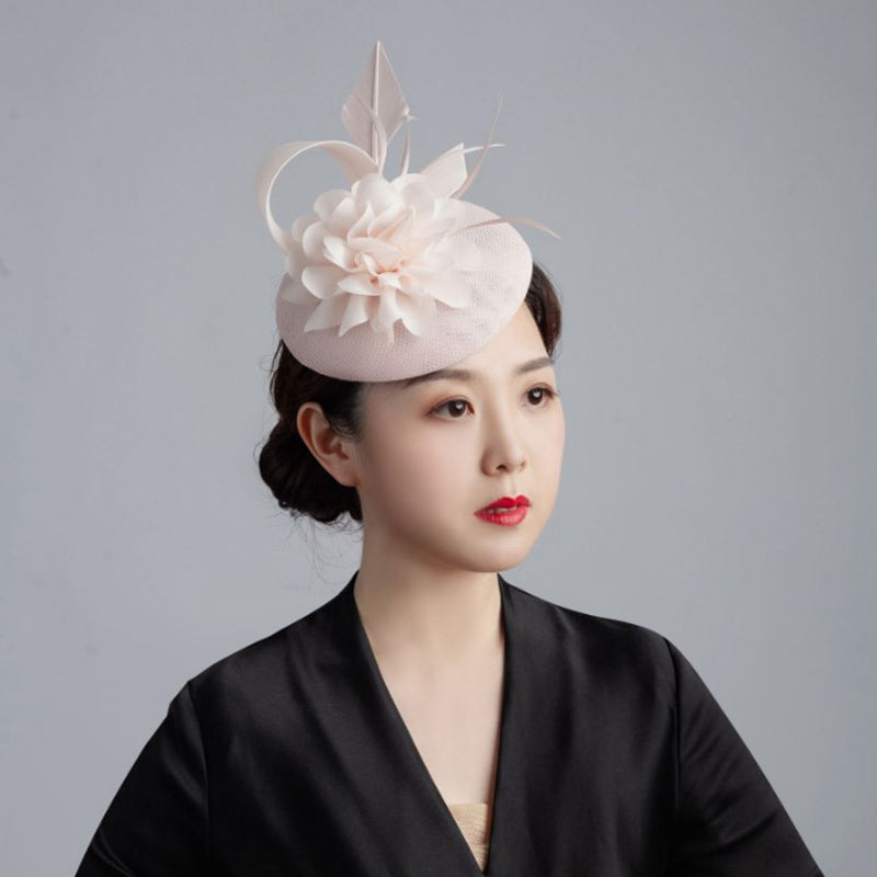 Women's Vintage Feather Top Hat