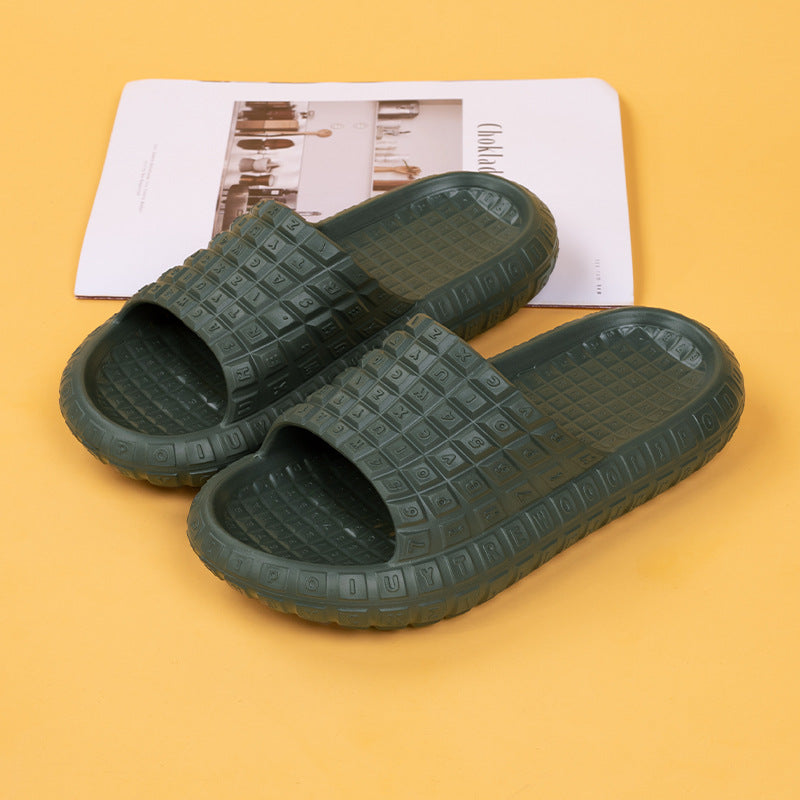 Slippers Women Summer Outdoor Home Thick-soled Couple Men