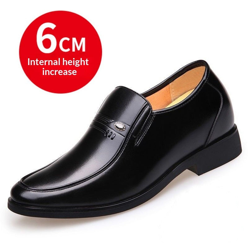 Spring Men's Leather Shoes  Plus-size