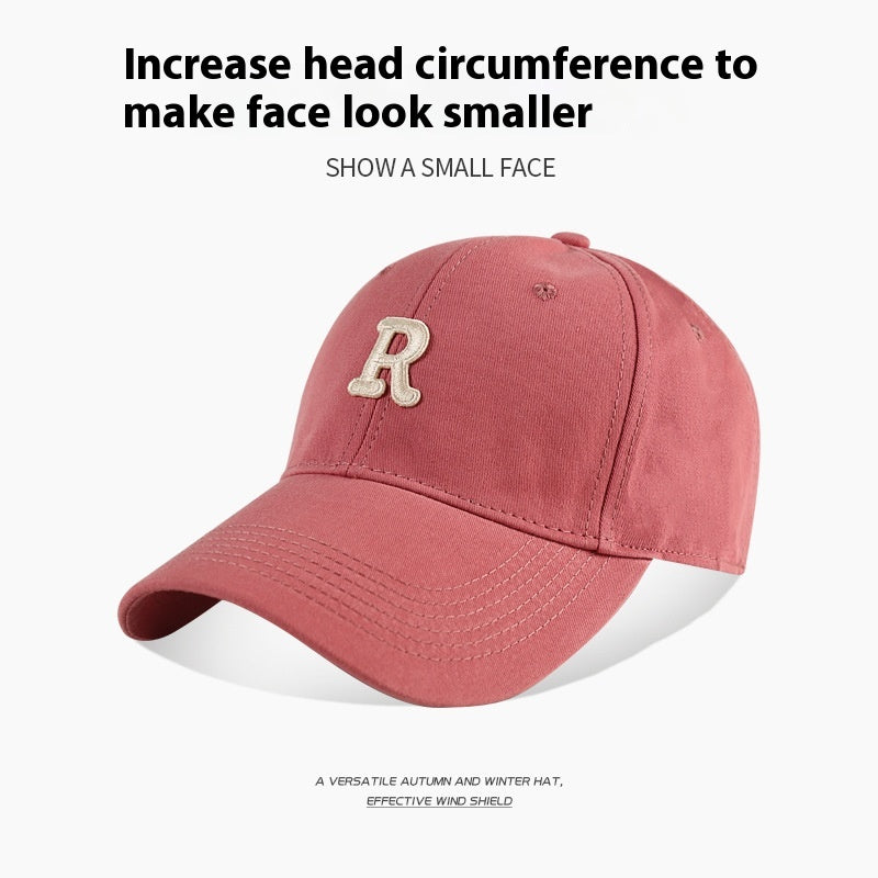Big Head Circumference Baseball Cap Female Face Little Wild 65cm