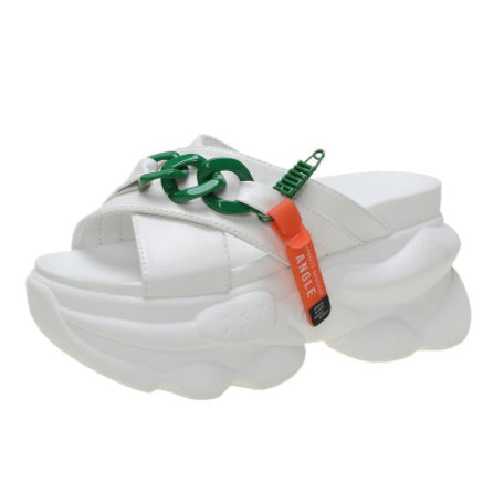 Sponge Cake Thick Bottom Small Children's Sandals