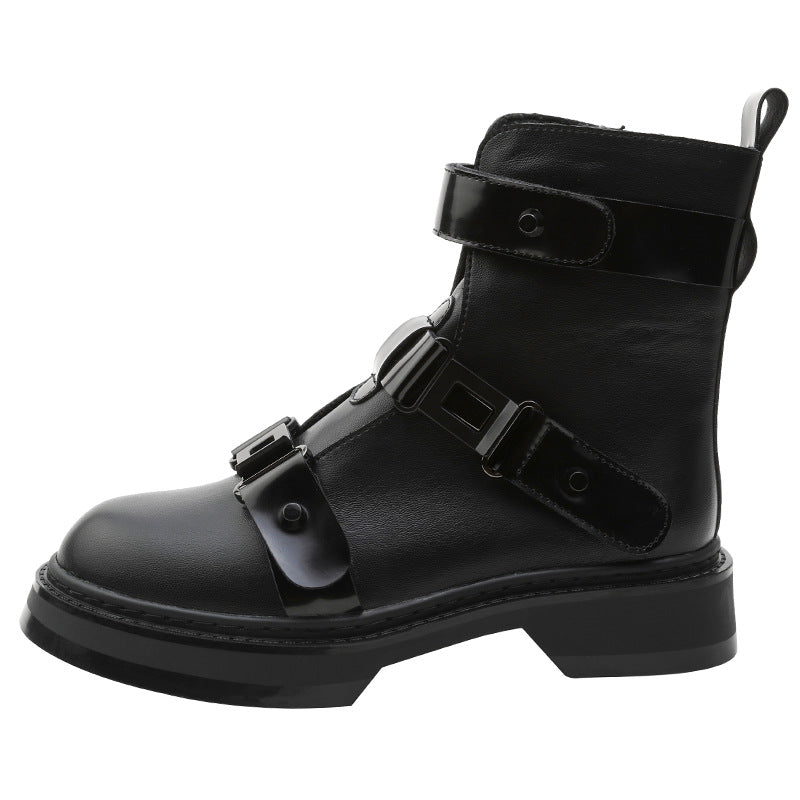 Yard Thick Heel All Match Motorcycle Martin Boots
