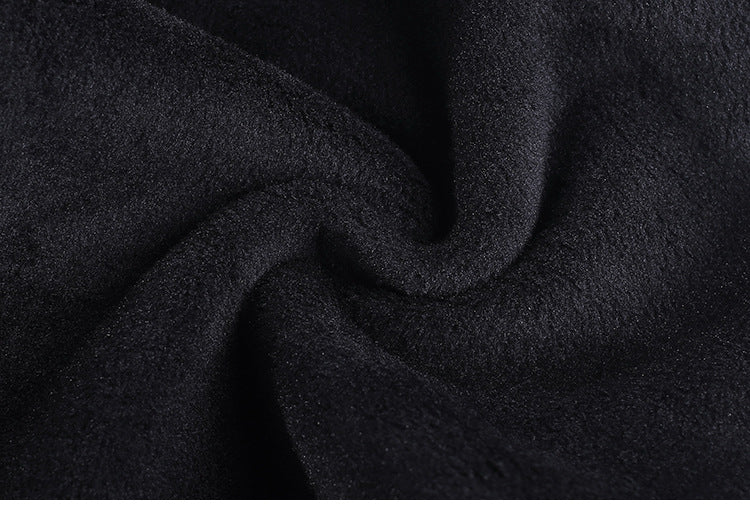 Matte Leather Pants Women's Fleece-lined Thickened
