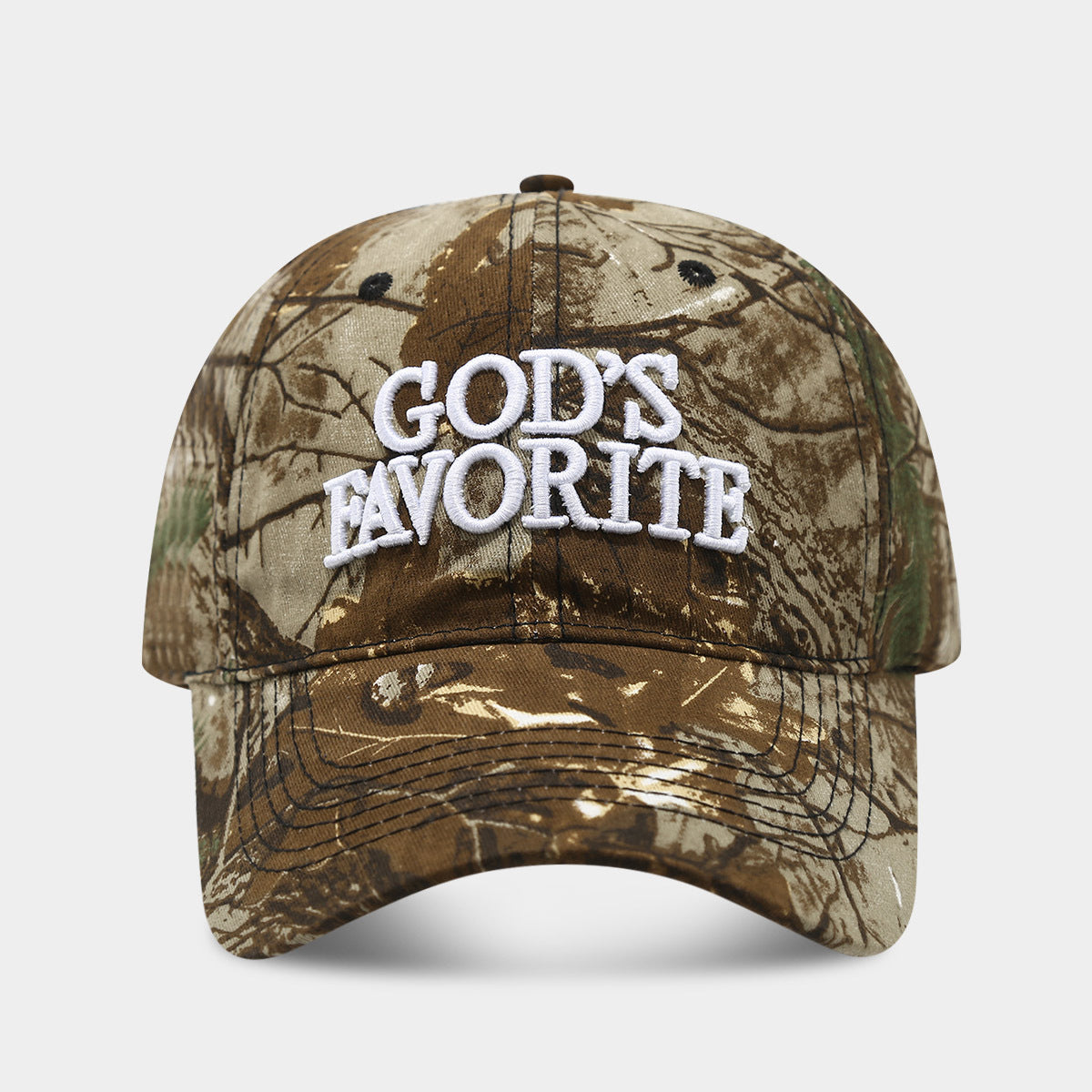 American Retro Baseball Cap Outdoor Jungle Camouflage Distressed