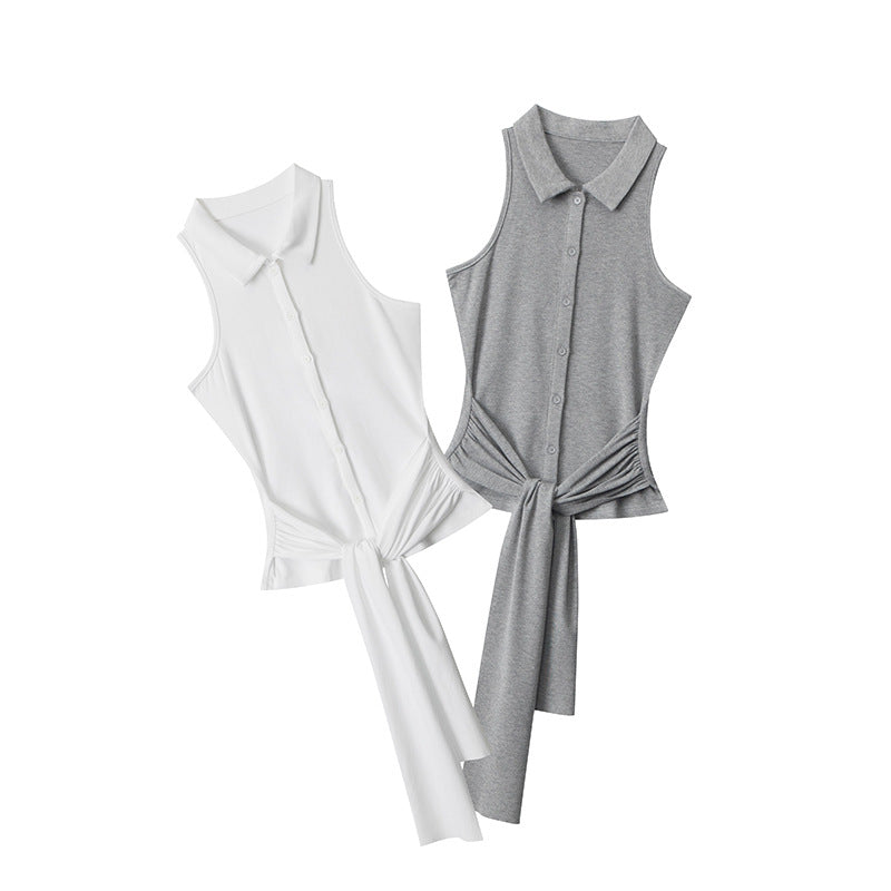 Design Waistcoat Vest Sleeveless Fashion Hot Girl Vest Top