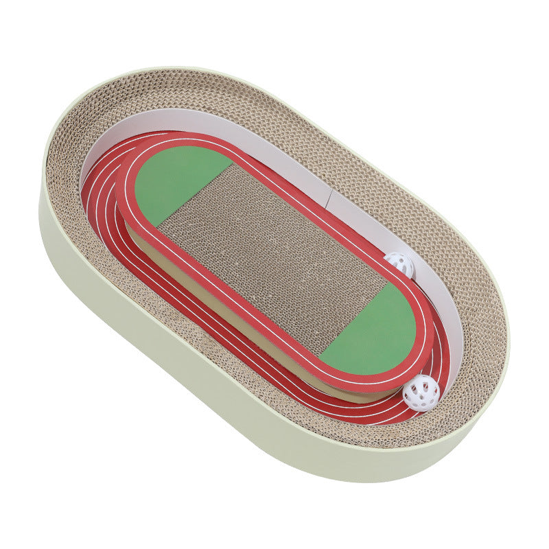 Creative Grindable Corrugated Football Field Scratch Board