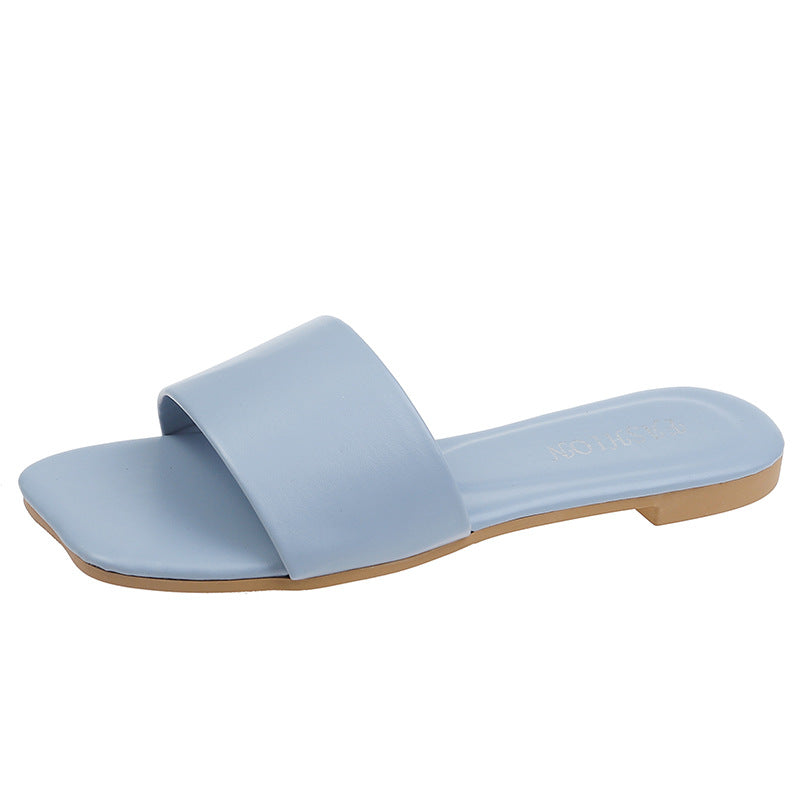 Student Flat Sandals Flower Soft Summer Slippers