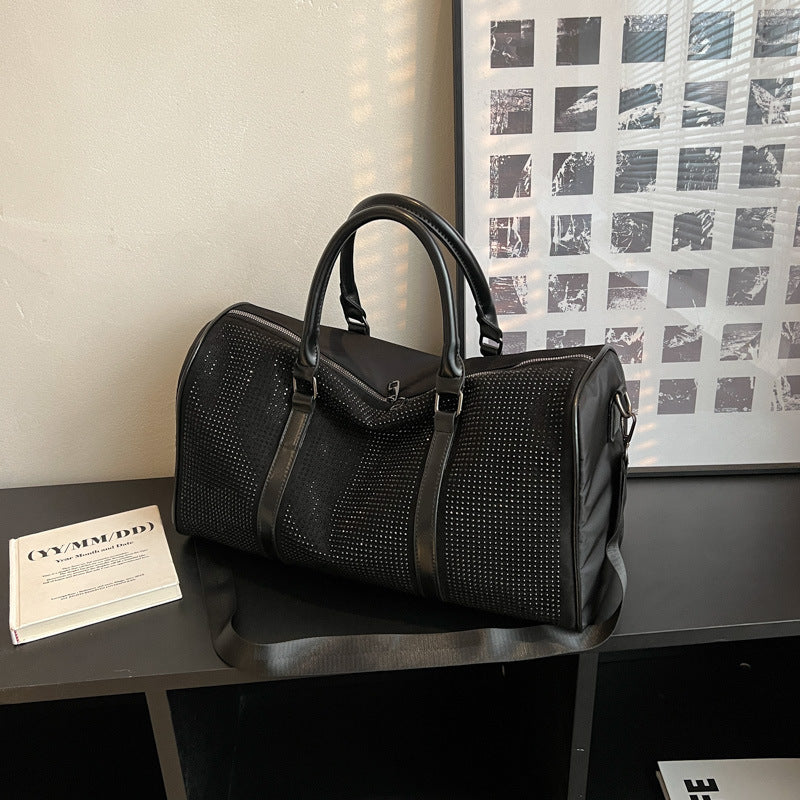Women's Korean-style Rhinestone Large Capacity Travel Bag