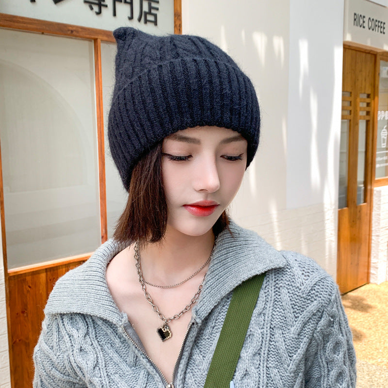 Super Cute Little Ear Knitted Wool Hat