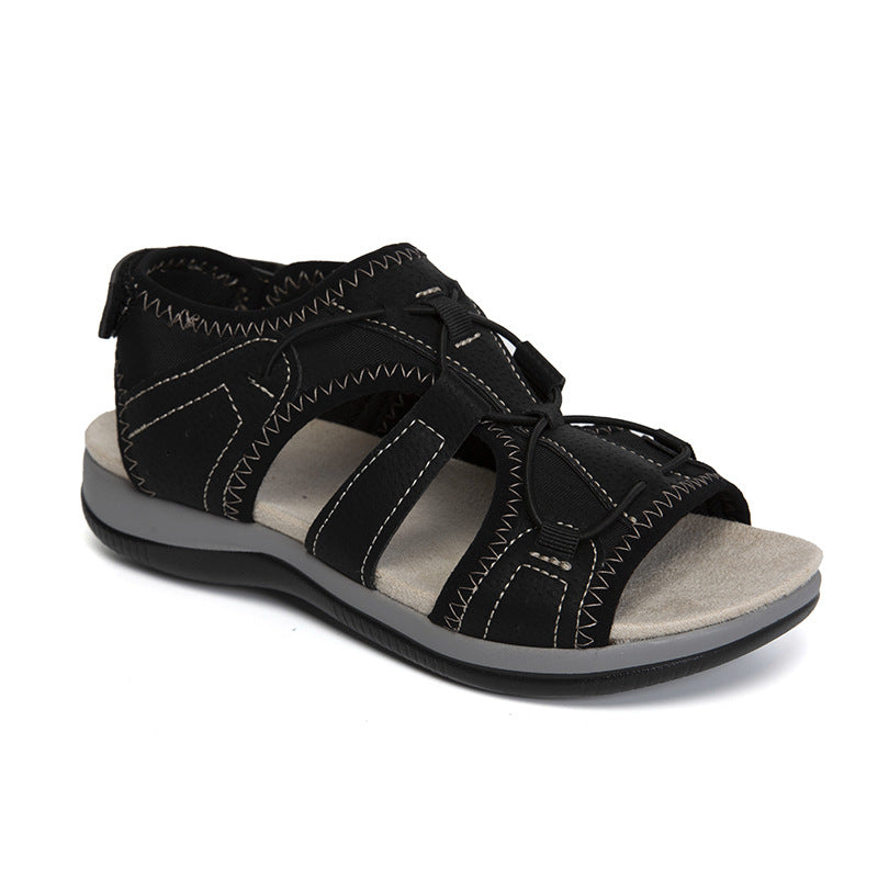 Women's New Low Cut Round Toe Casual Beach Sandals