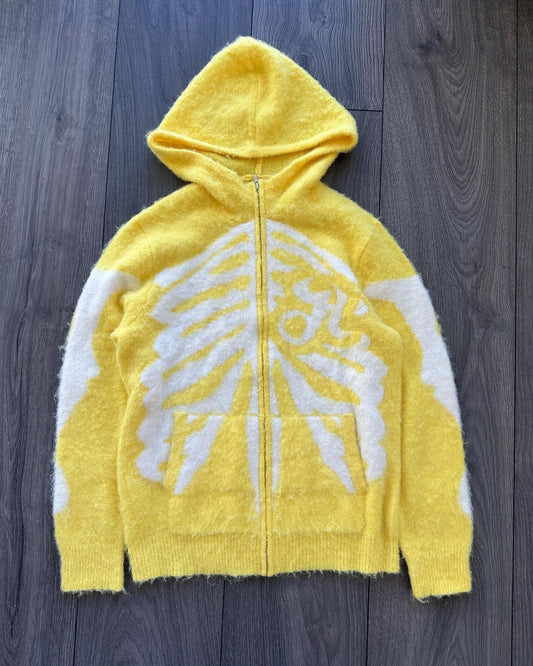 European And American Hooded Sweater Zipper Pullover