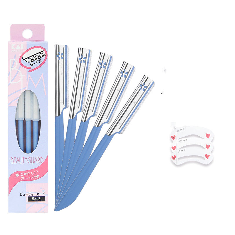 Eyebrow shaver safety kit