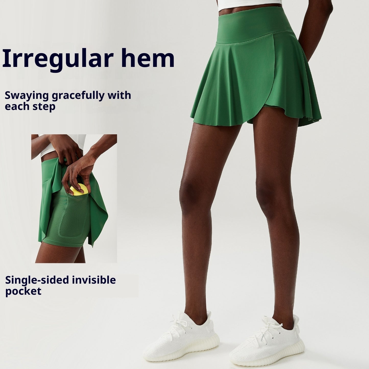 Naked Quick-drying Tennis Skirt Girl