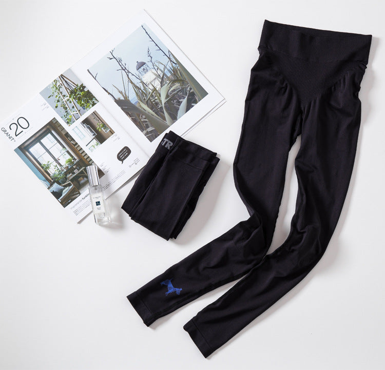 Leggings med print af hvalp med smalle ben, der forbrænder fedt