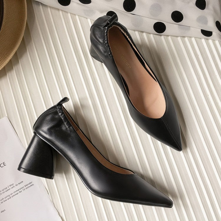 Pointy Toe Comfortable High Heels