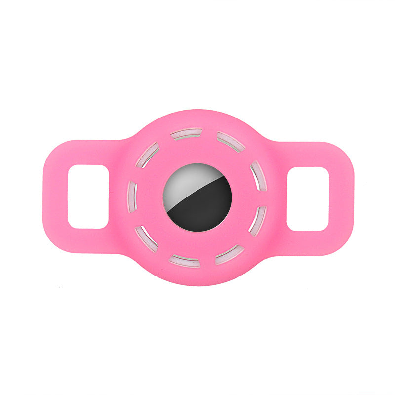Protective Sleeve Pet Anti-lost Drop Dog And Cat Collar Tracker Positioning Keychain Silicone Shell