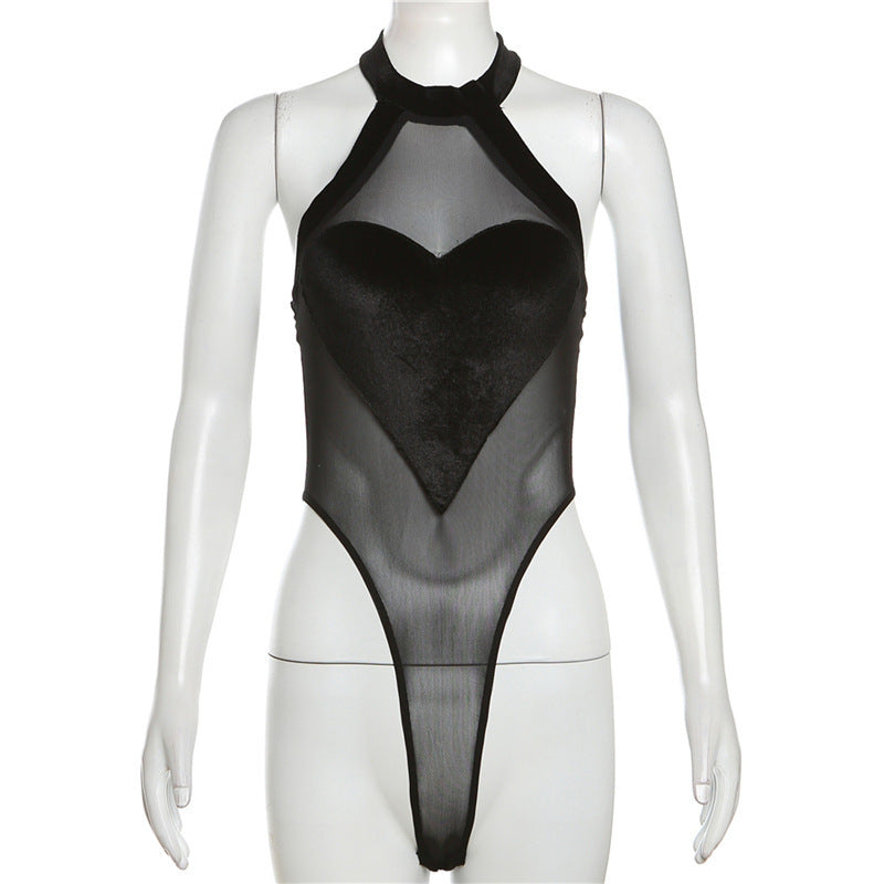 Women's Fashion Sleeveless Vest Slim-fit Figure Flattering Jumpsuit