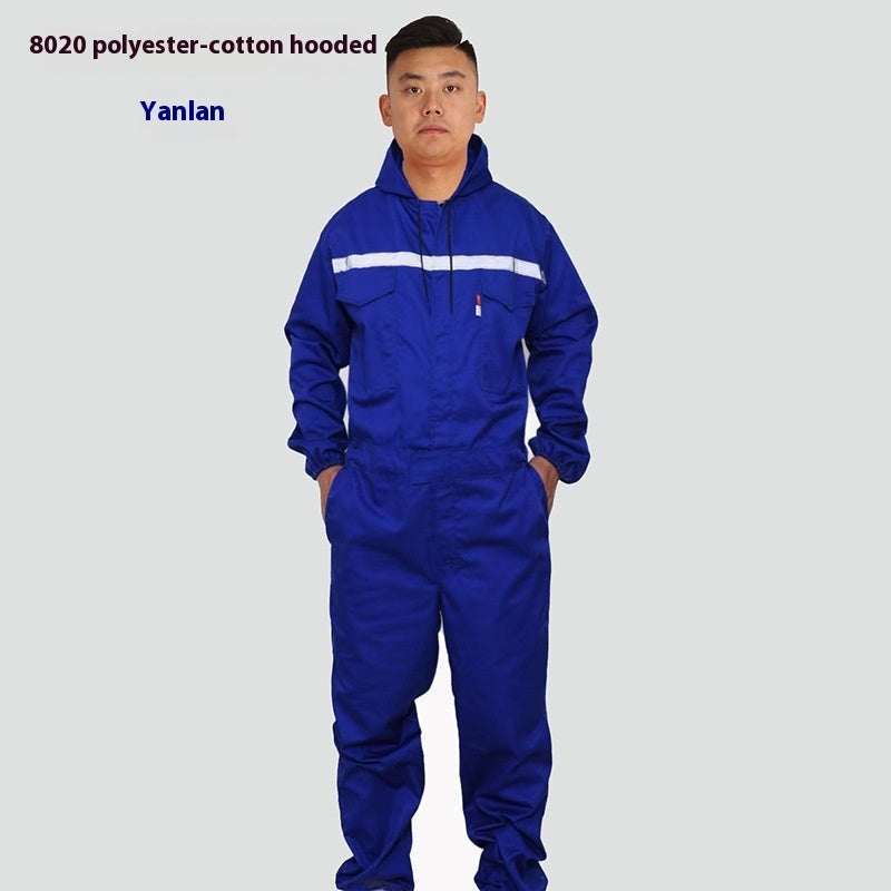 Jumpsuit Overalls Long Sleeve Antifouling Dustproof Tooling