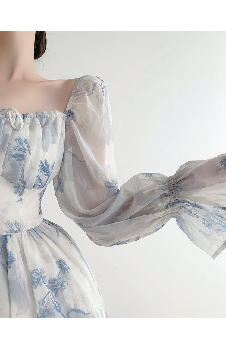 Feel Of Fairy Flower Printed Dress