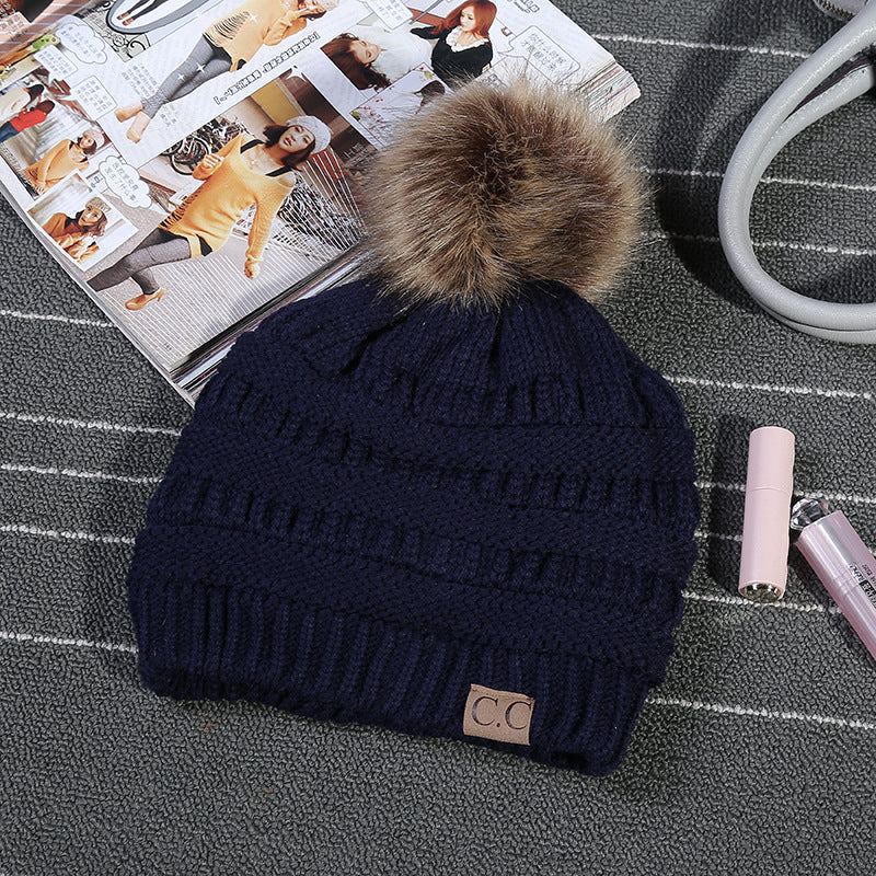 European And American Knitted Woolen Hat
