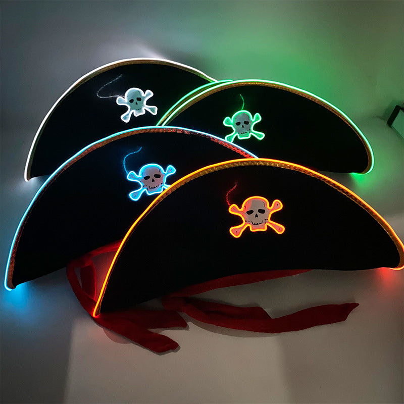 LED Luminous Trend COS Western Cowboy Hat
