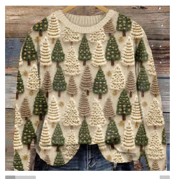 New Women's Pullover Christmas Sweater