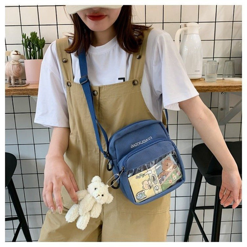 Small Shoulder Bag Cute Cartoon Backpack Crossbody