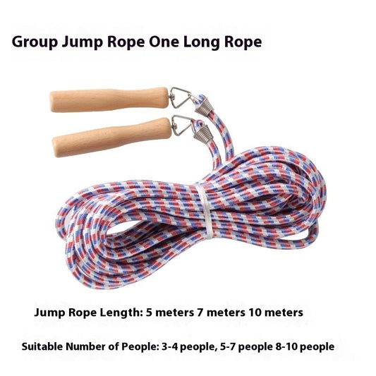 Skipping Rope Long Shoelace Children Group Thick Rope Elementary School Students Skipping Rope Children Shake Big Rope 5 M Group Professional Rope Long Shoelace