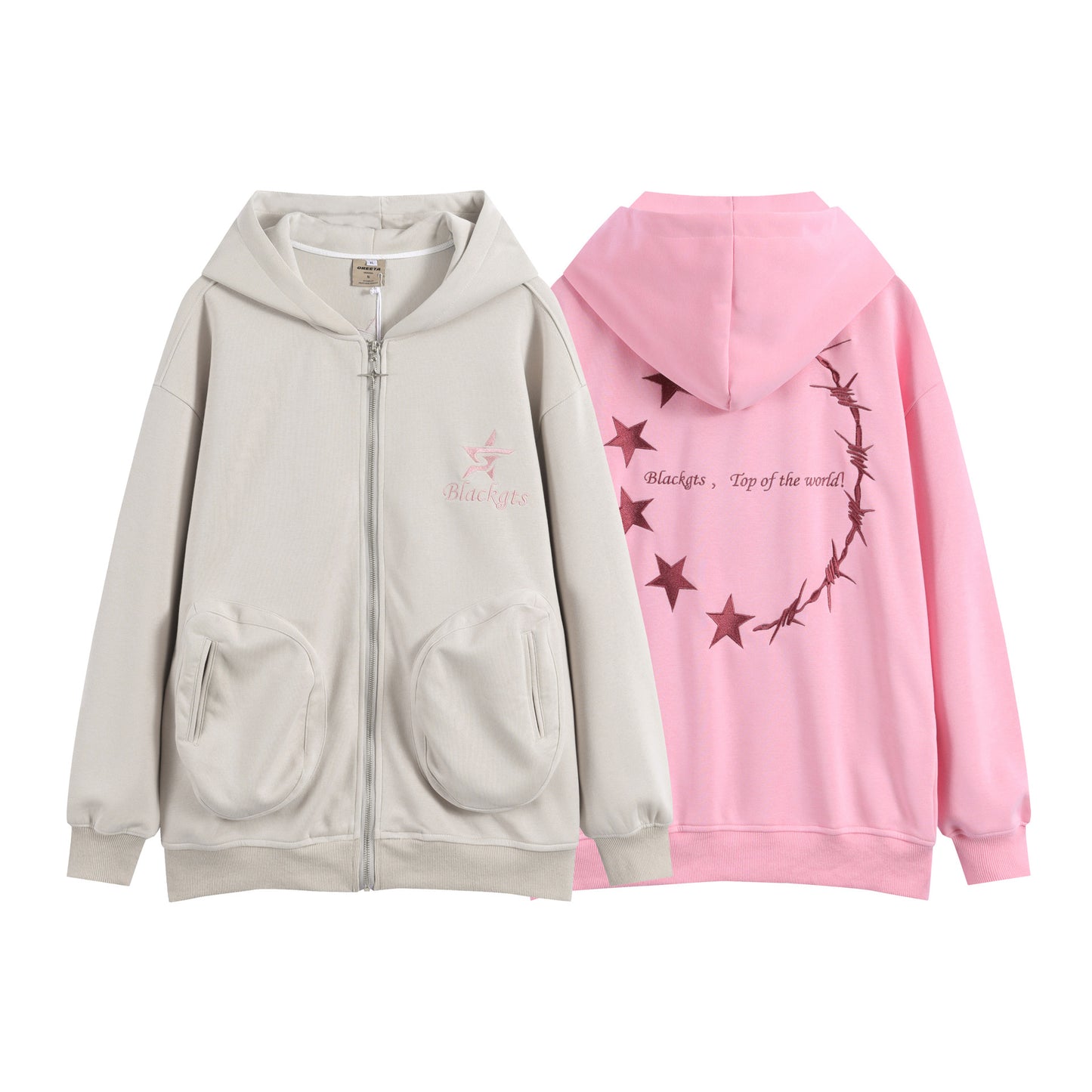 Women's Loose And Hooded Cardigan Sweater