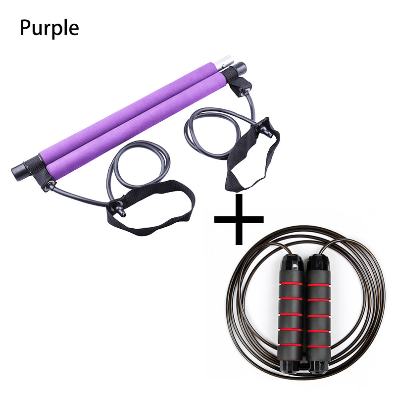 Multifunktionel Pilates Bar Yoga Rally Bar