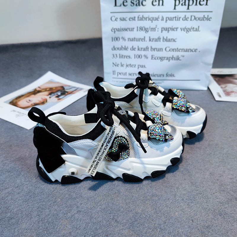 Women's Versatile Fashion Personalized Bow Shoes