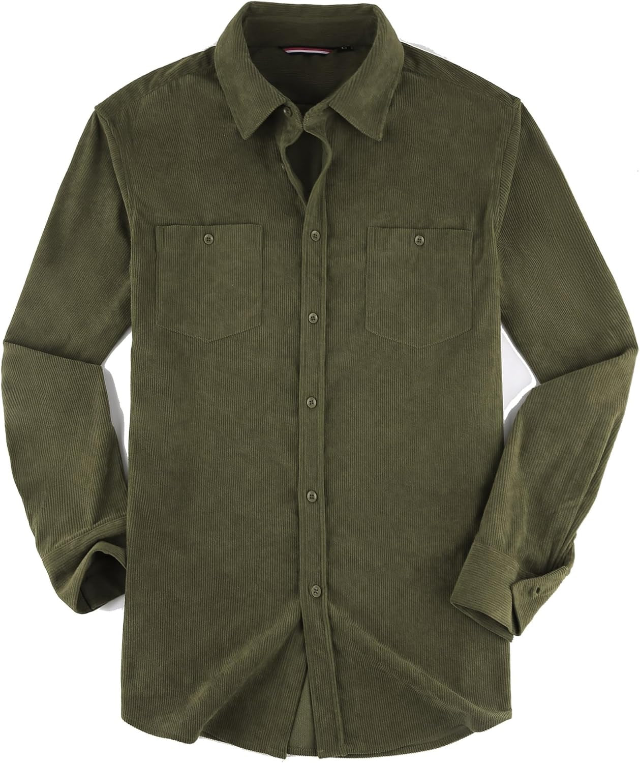 Mens Button down Shirts Flannel Shirt Long Sleeve