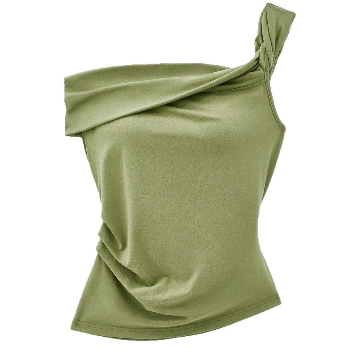 Stylish And Minimalist Womens Short Sleeve Top