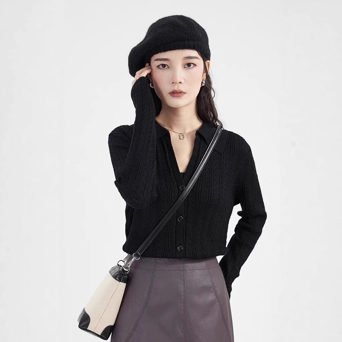 Women's New Designer Niche Long Sleeve Sweater