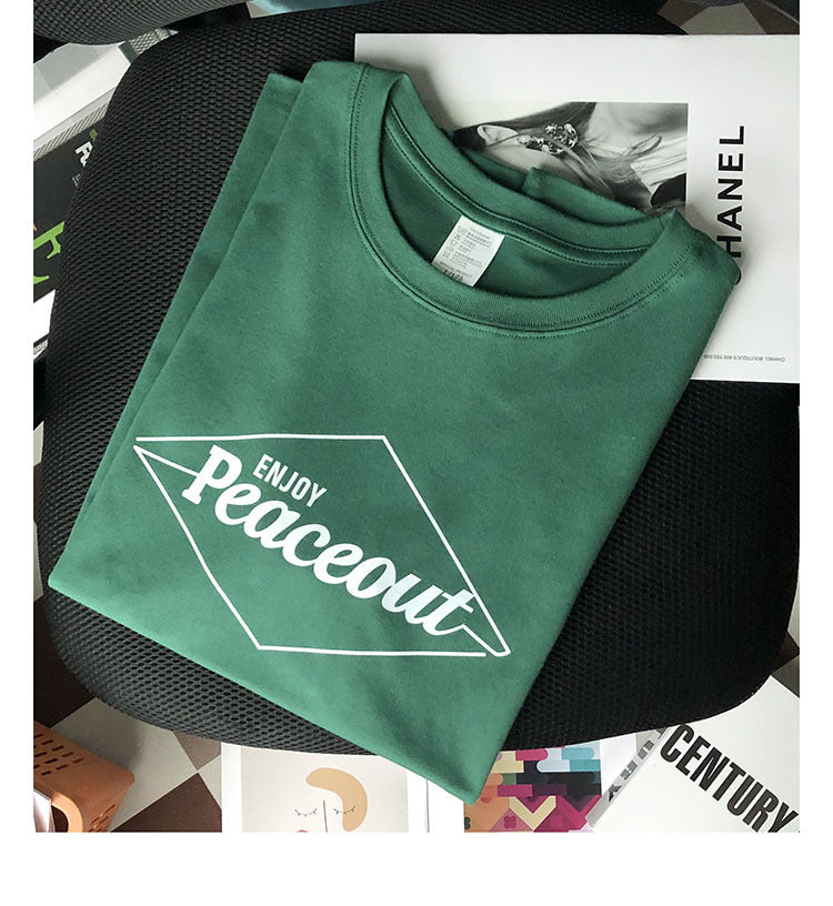 Women's Pure Cotton Dark Green White