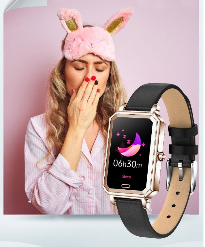 Heart Rate Blood Oxygen Health Monitoring Ladies Smart Watch