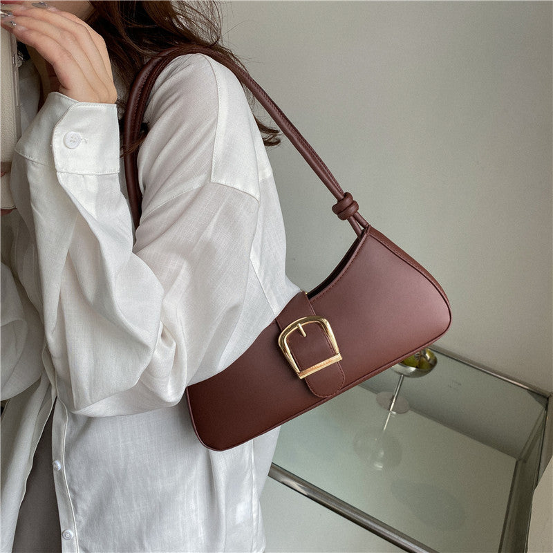 Vintage Small Crowd One Shoulder Cross Body Armpit Bag