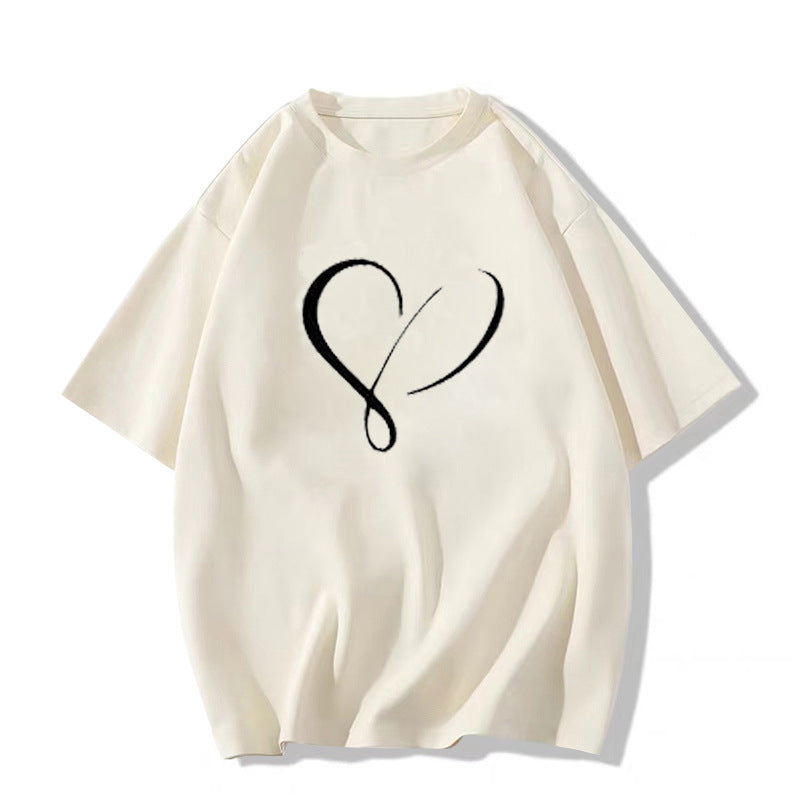 Womens Relaxed Versatile Short-sleeve Top