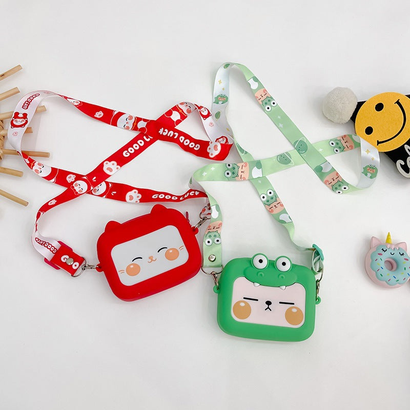 Børns Mini Søde Trendy Skuldertaske i Silikone