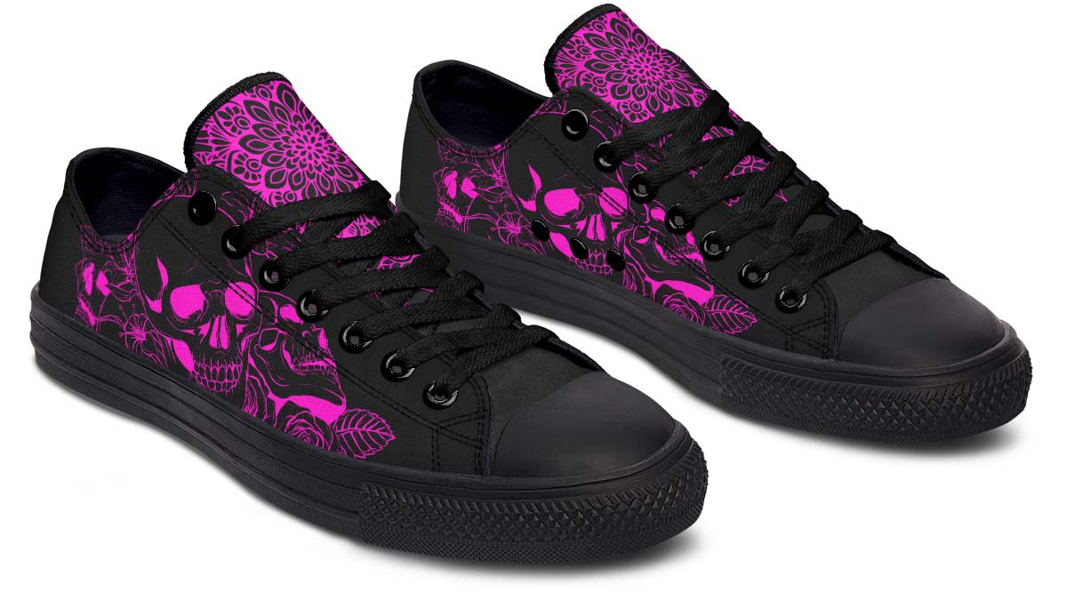 Fashion Print Couple Low-Top Canvas Shoes