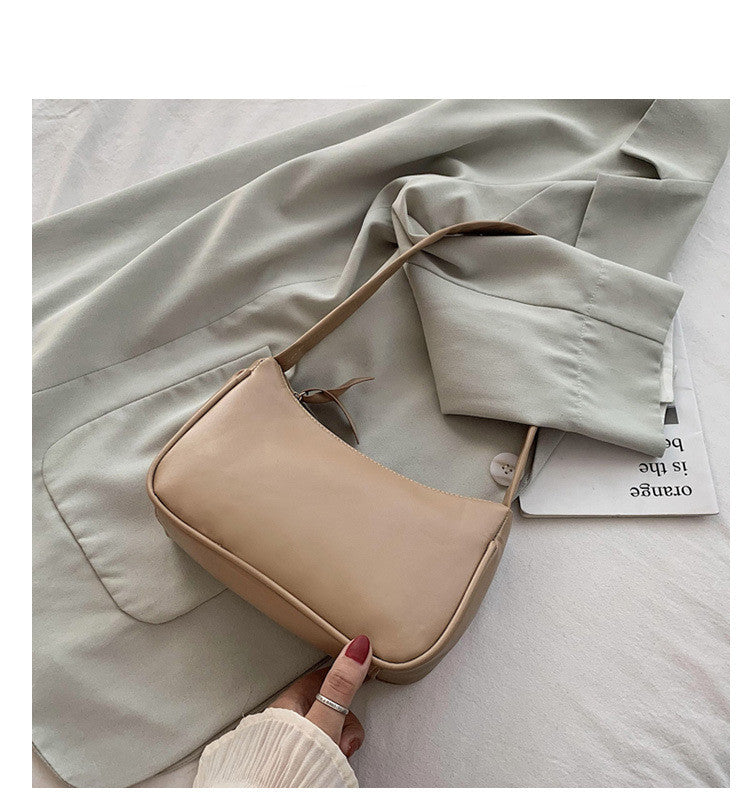 Simple and versatile net red underarm bag