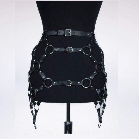 Fashion Women's Performance Costume Accessories Leather Skirt