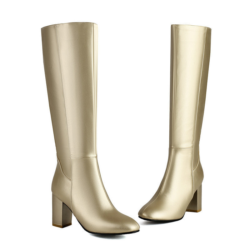 High-heeled Thigh Boot Over The Knee Women
