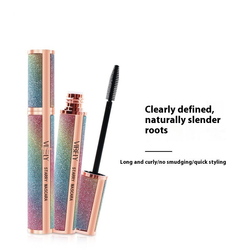 4D Lang Tyk Krøllende Vandfast Og Holdbar Ikke-udtværende Skønhedsmakeup Mascara