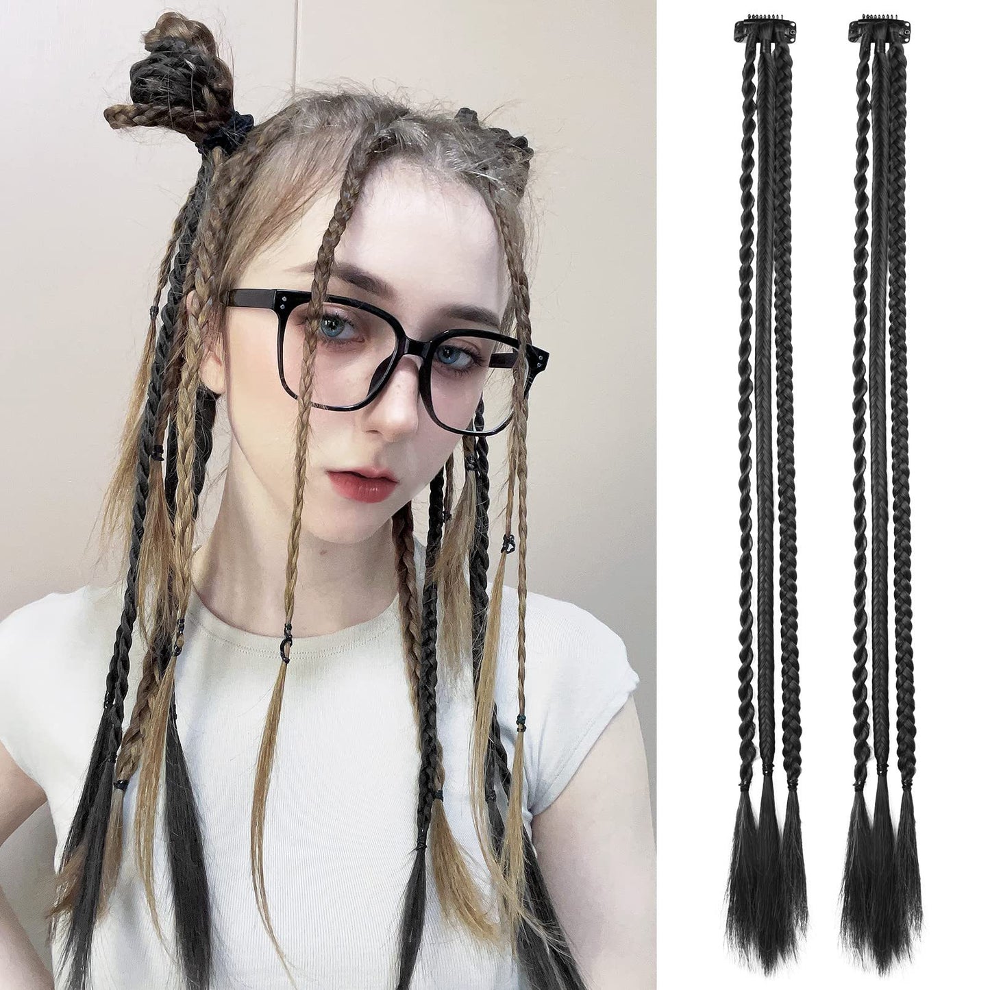 Dough-twist Style Plaits Fashion Personality