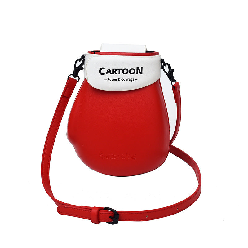 Womens Casual Crossbody Bag Features A Color-block Design