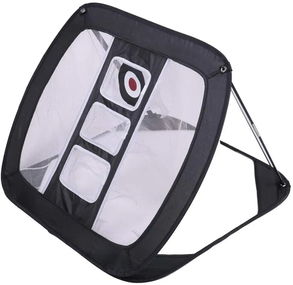 Indoor Outdoor Foldable P Op Up Hitting Training Target Driving Practice Golf Chipping Net