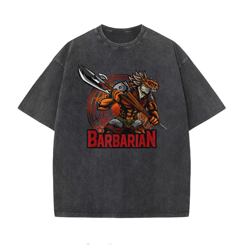 Spring And Autumn Old Men's Short-sleeved T-shirt