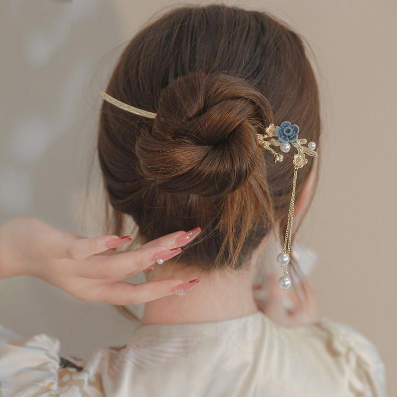 Simple Modern Metal High-grade Hairpin For Women
