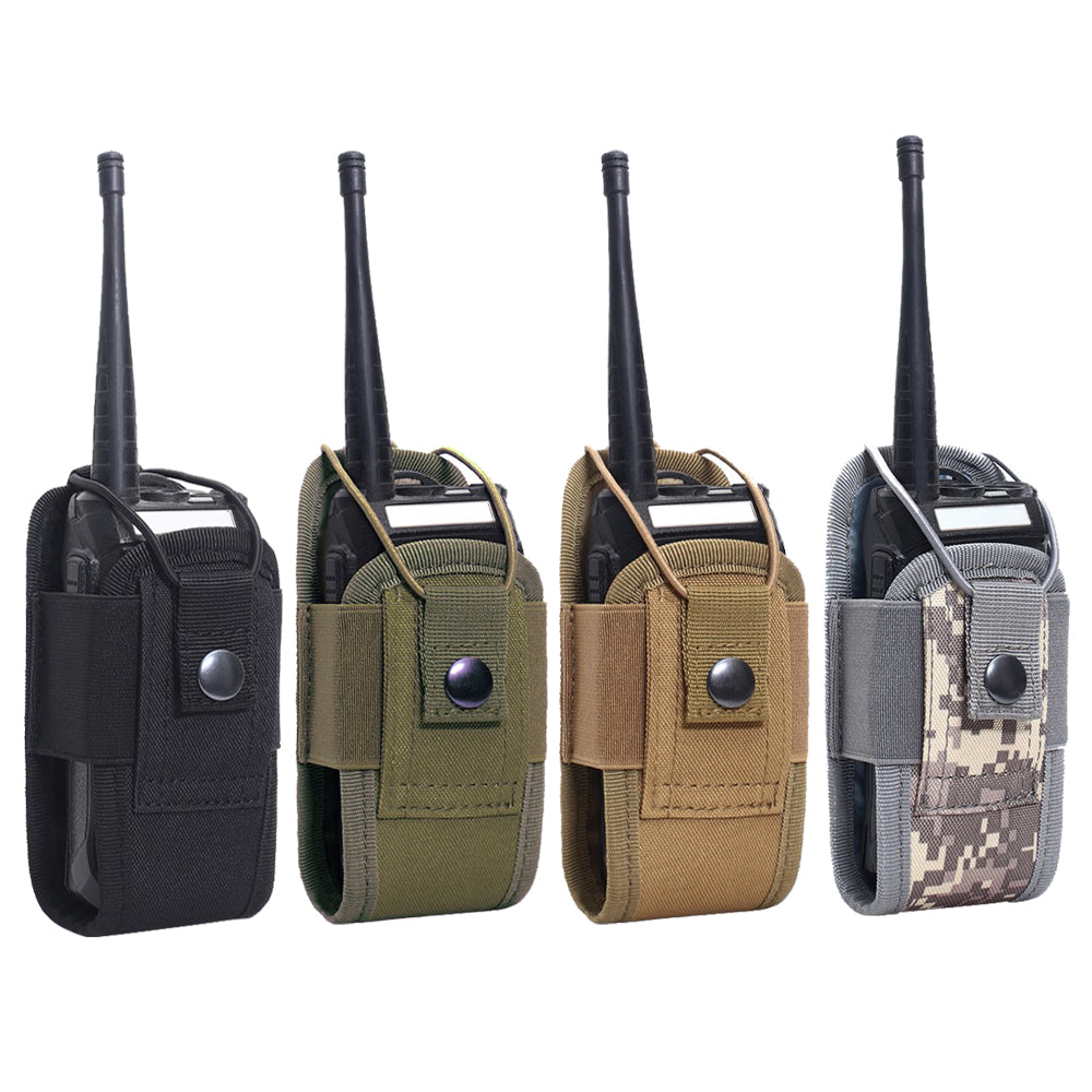 Multifunktionel Taktisk Walkie-talkie Taske til Udendørssport